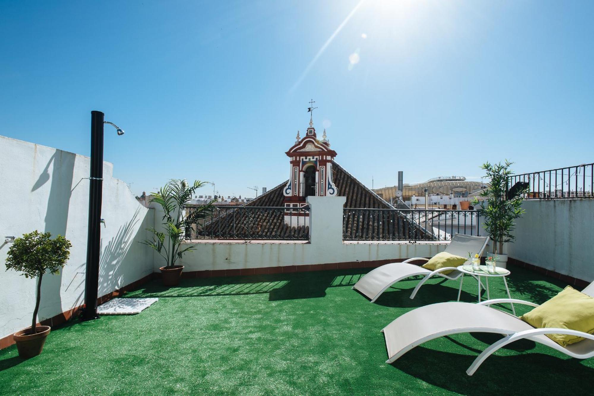 Hostly Orfila 3A-3B Exclusive Penthouse-Center-Fibre-Parking Optional Apartamento Sevilha Exterior foto